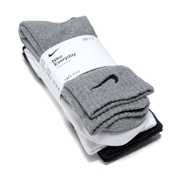 Nike Everyday Cushioned 3 Pack Of Socks - Multi-Color