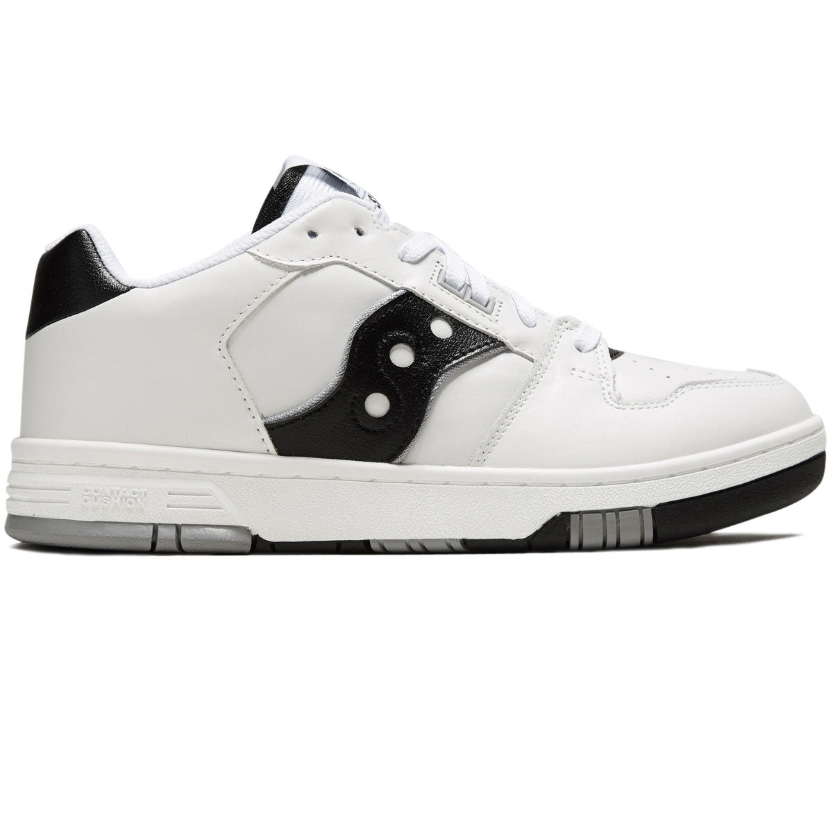 Saucony Sonic Low Shoes - White/Black image 1