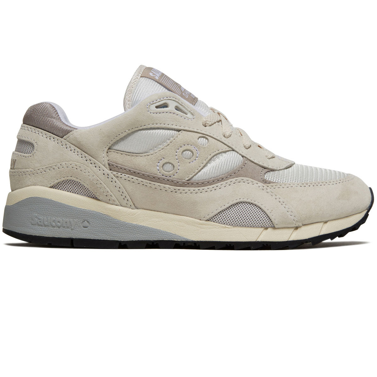 Saucony Shadow 6000 Shoes - White/Grey image 1