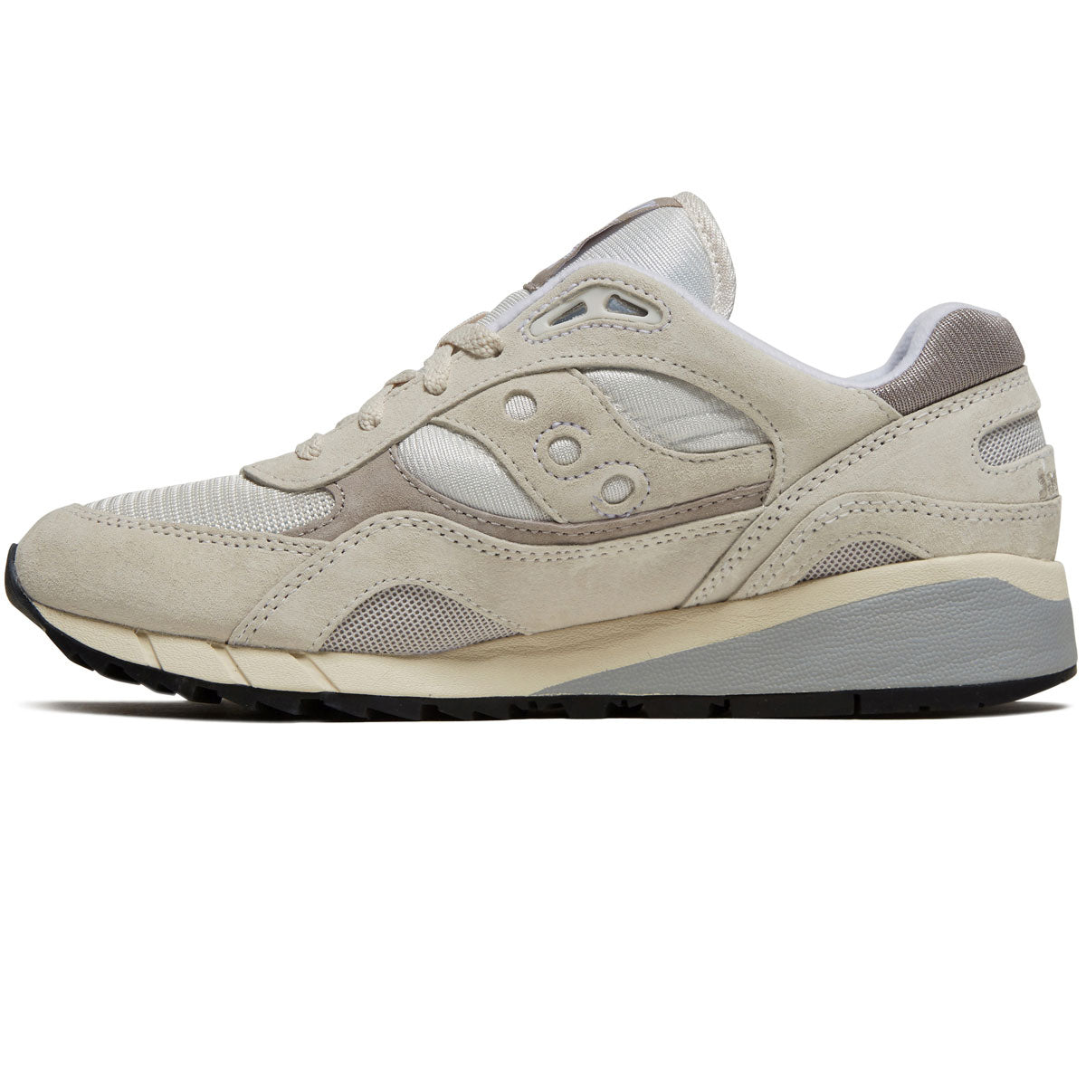 Saucony Shadow 6000 Shoes - White/Grey image 2