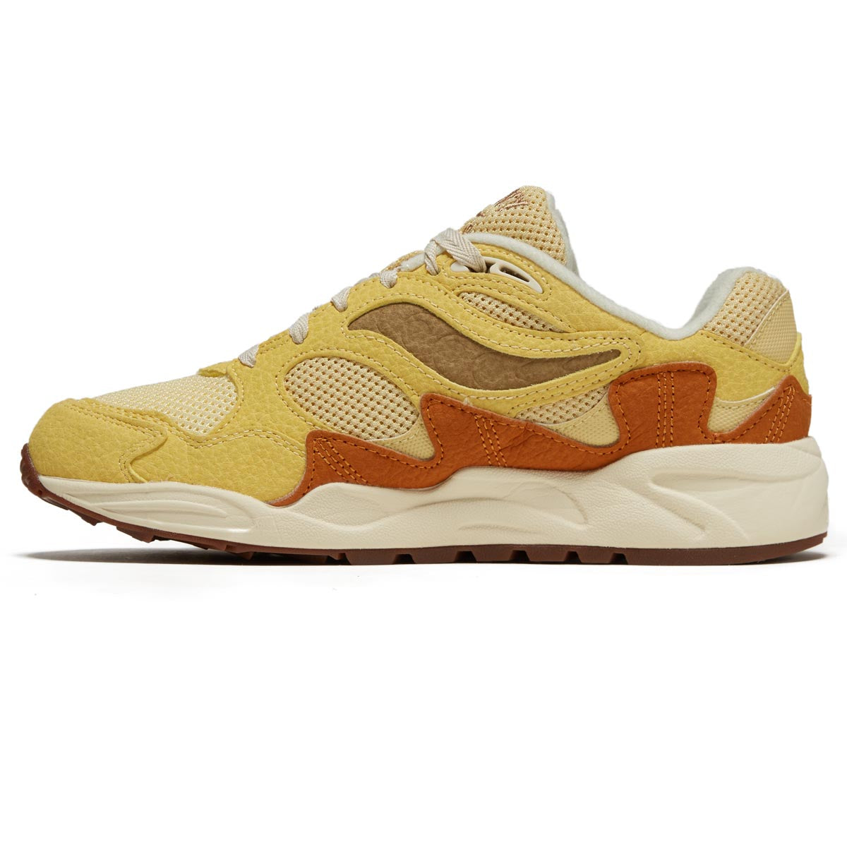 Saucony Grid Shadow 2 Shoes - Mustard/Tan image 2