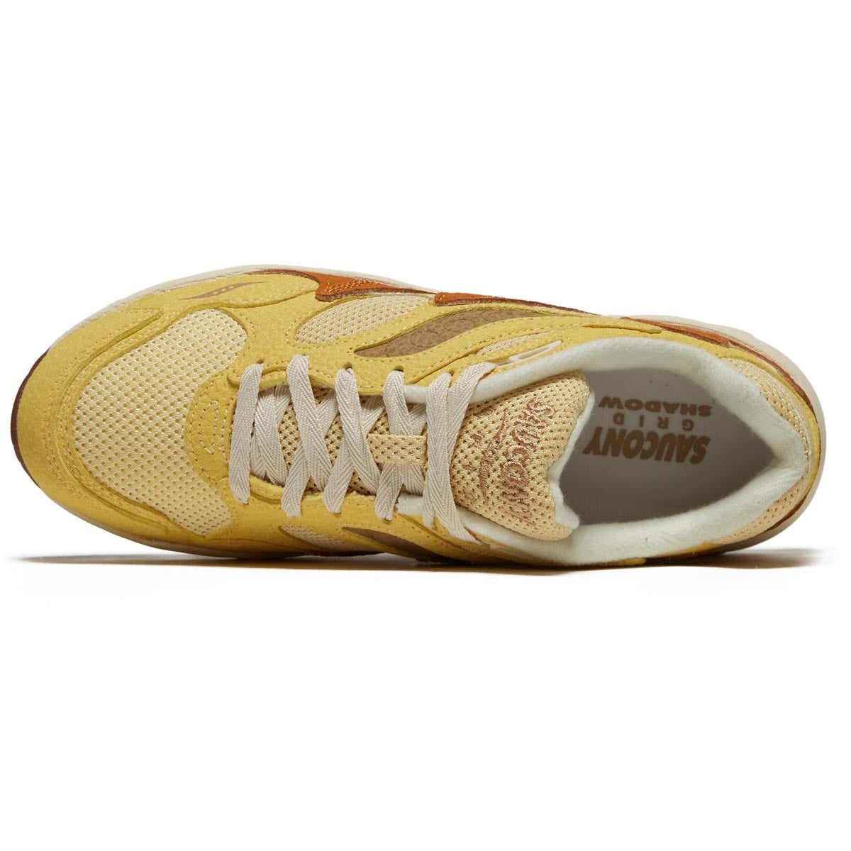 Saucony Grid Shadow 2 Shoes - Mustard/Tan image 3