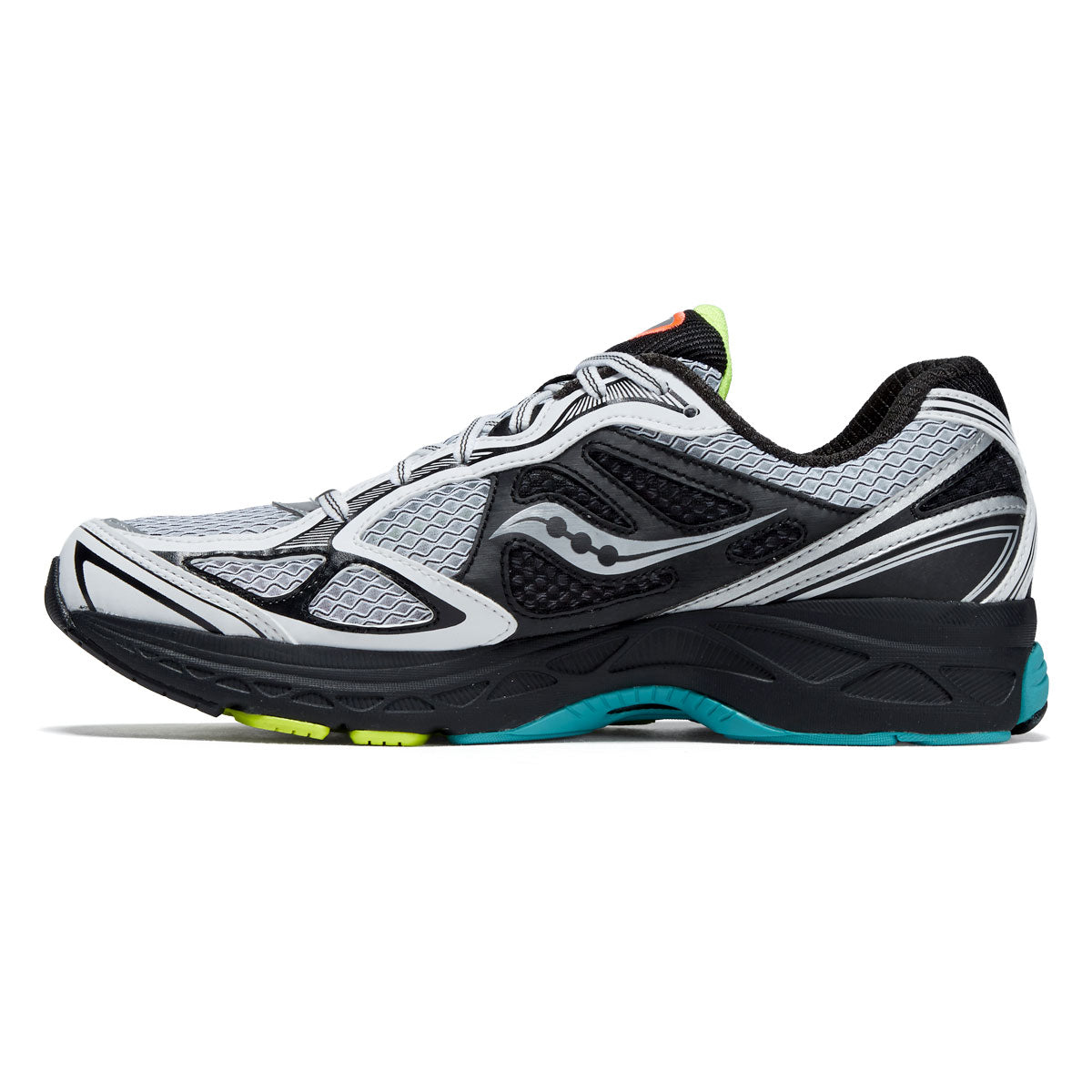 Saucony Progrid Guide 7 Shoes - White/Teal image 2