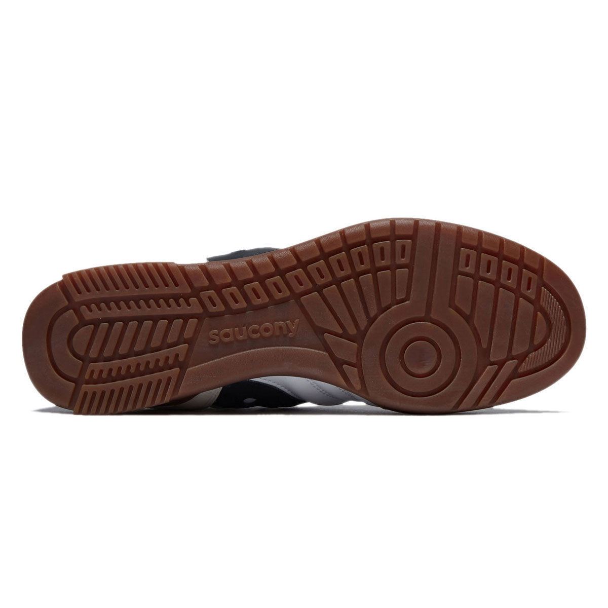 Saucony 586i Leather Shoes - White/Black image 4