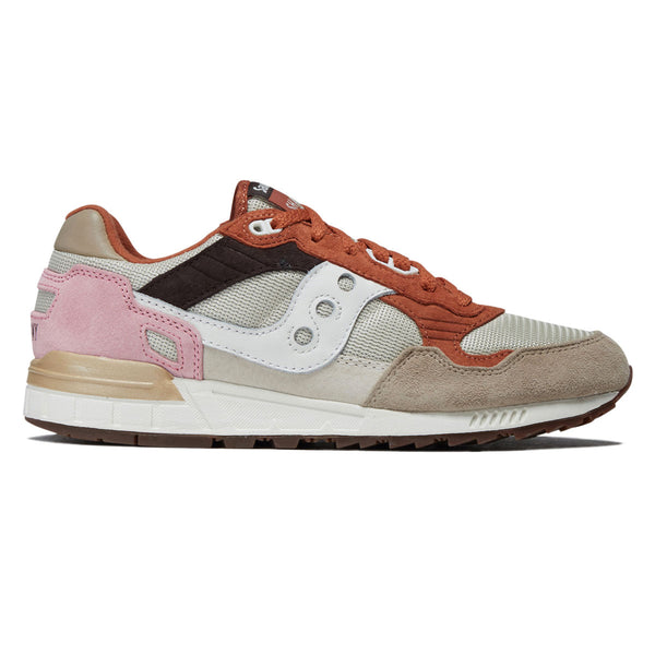 Saucony Shadow 5000 Shoes - Eggshell/Rust – CCS