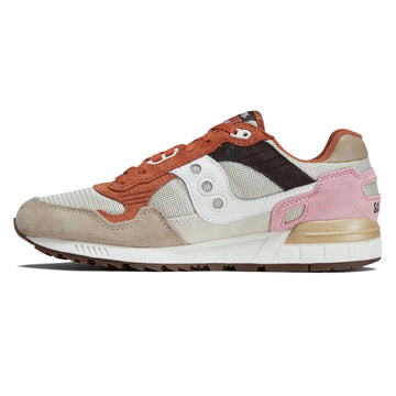 Saucony Shadow 5000 Shoes - Eggshell/Rust