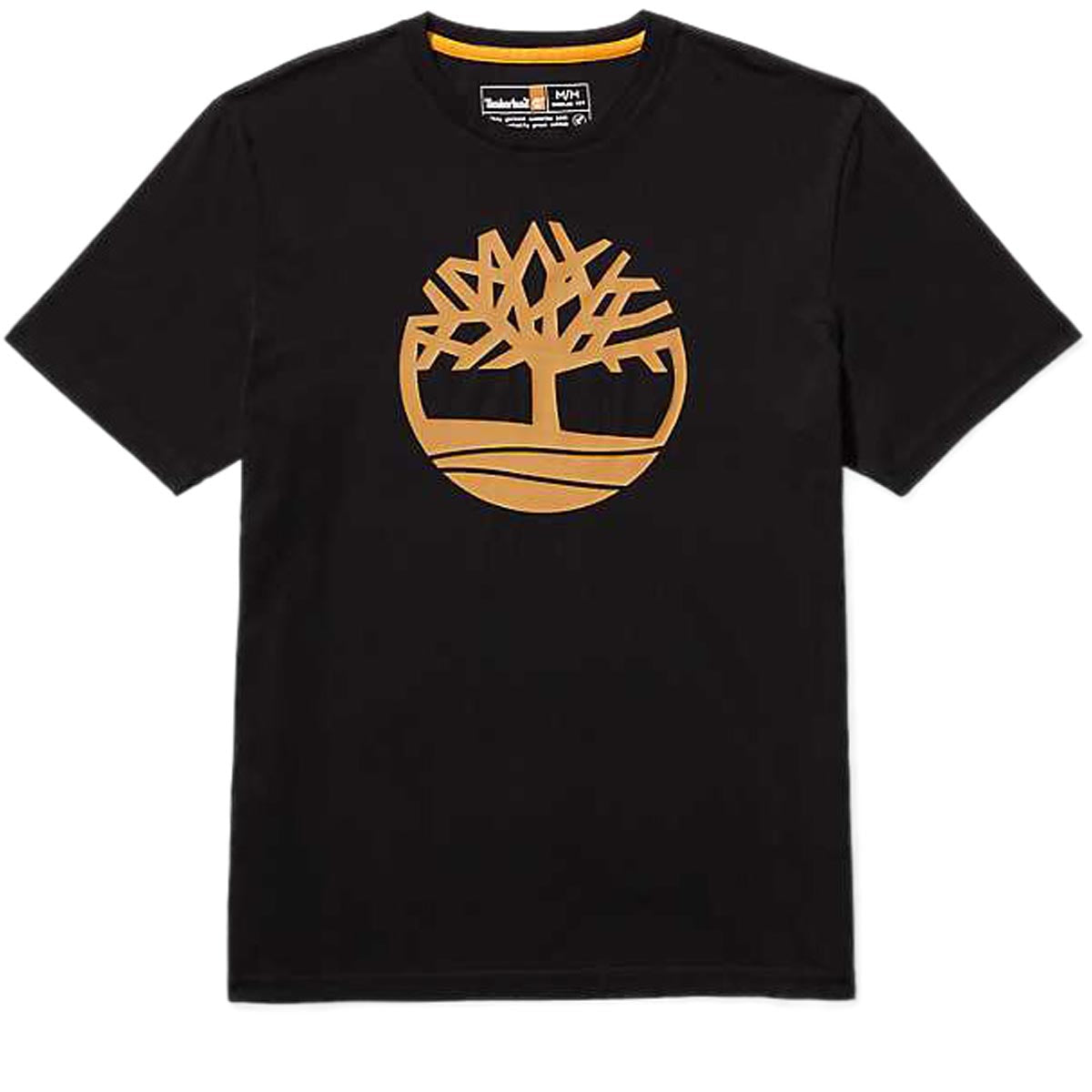 Timberland Kennebec Tree Logo T-Shirt - Black/Wheat Boot image 1