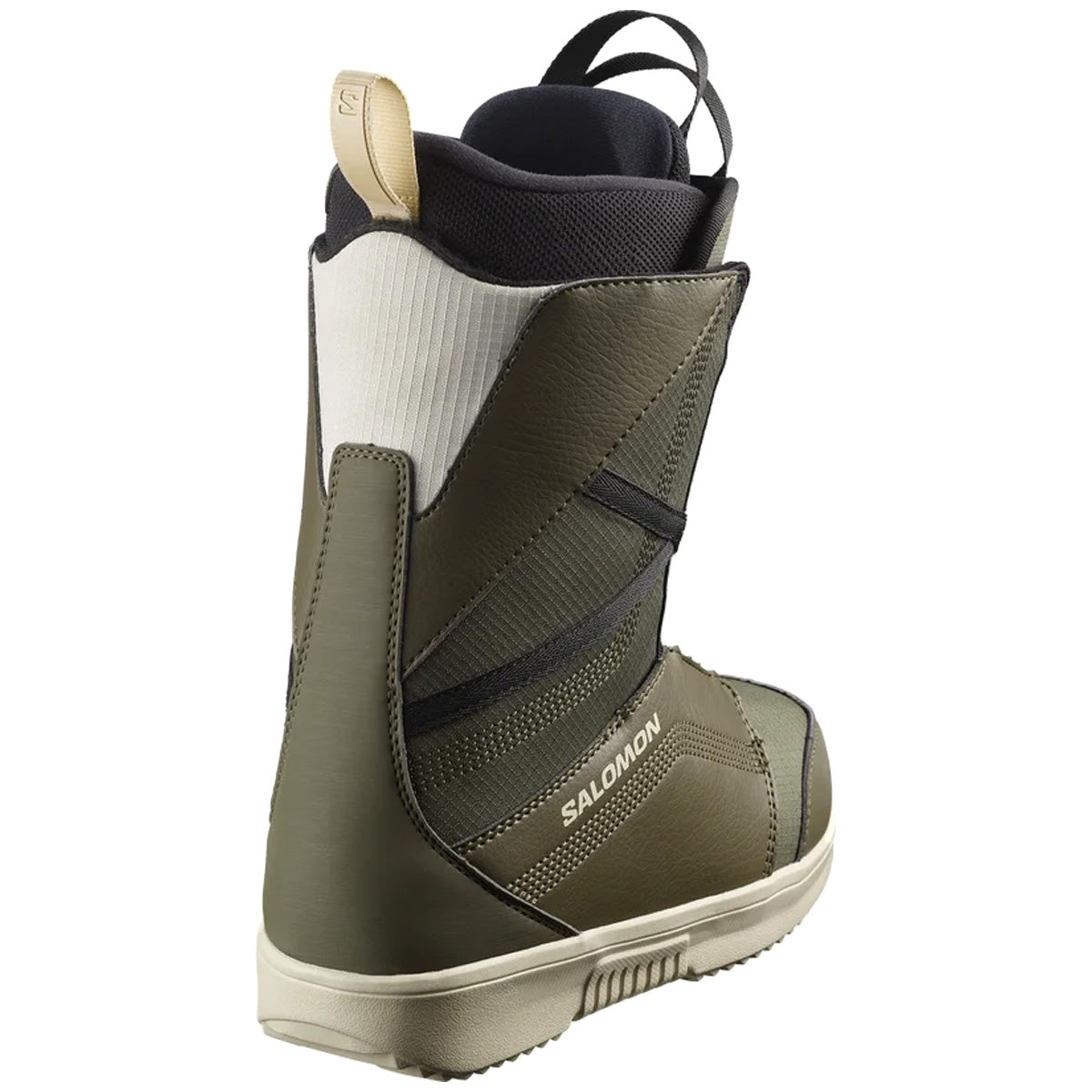 Salomon Womens Scarlet Boa 2024 Snowboard Boots - Army Green/Rain image 2