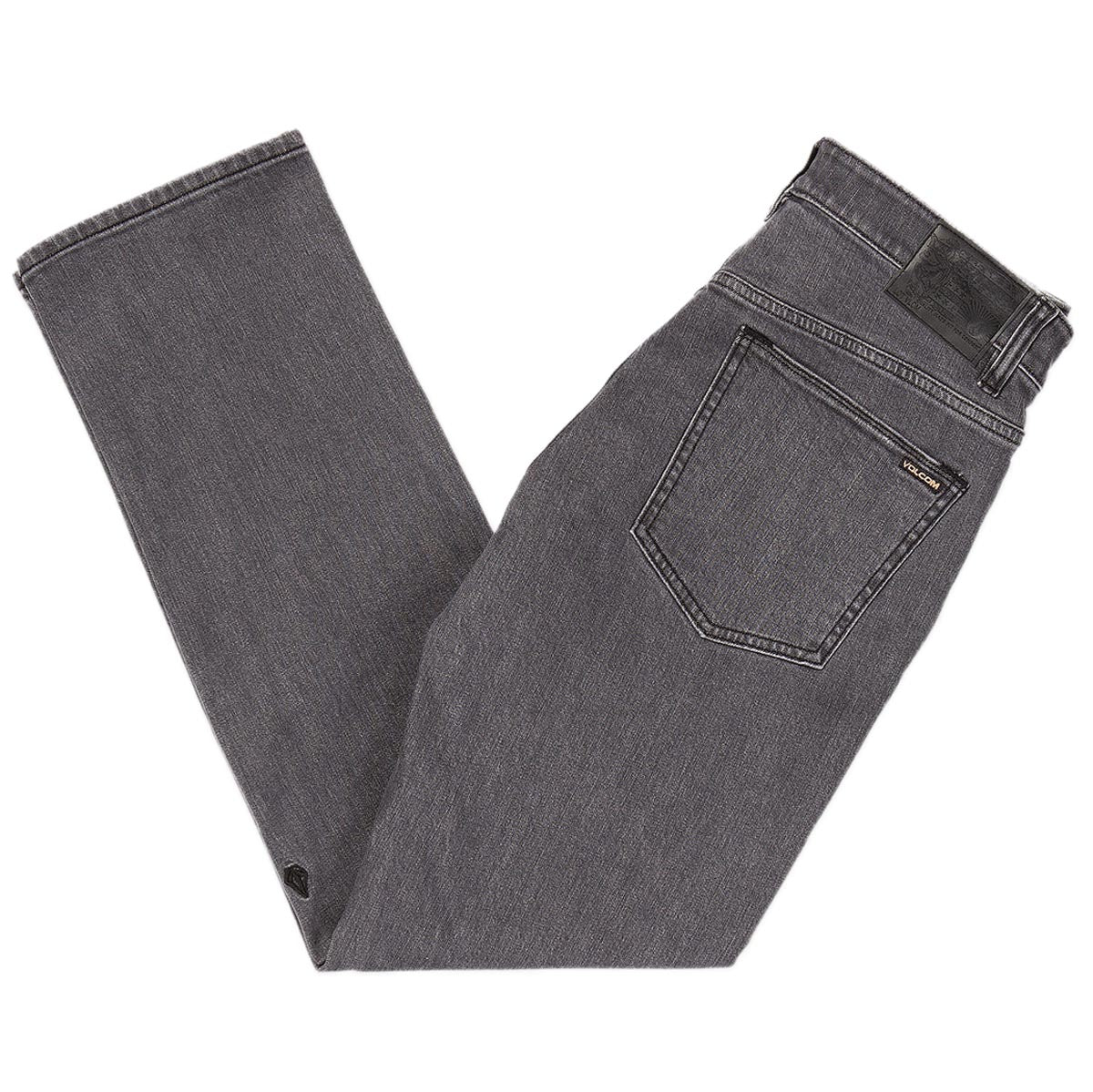 Volcom Solver Denim Jeans - Easy Enzyme Grey image 2