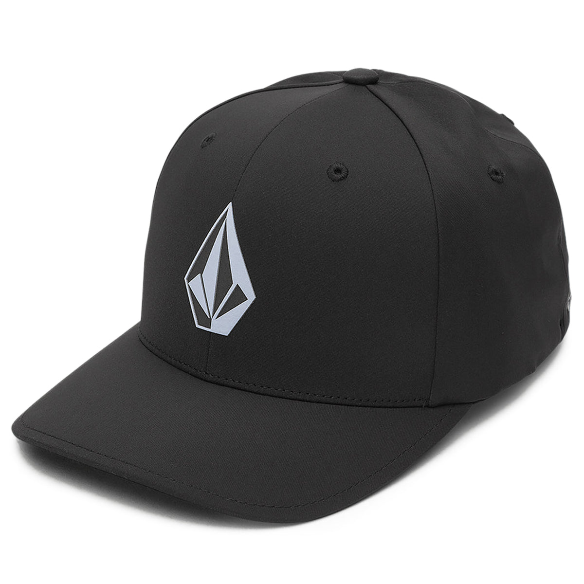 Volcom Stone Tech Flexfit Delta Hat - Black image 1