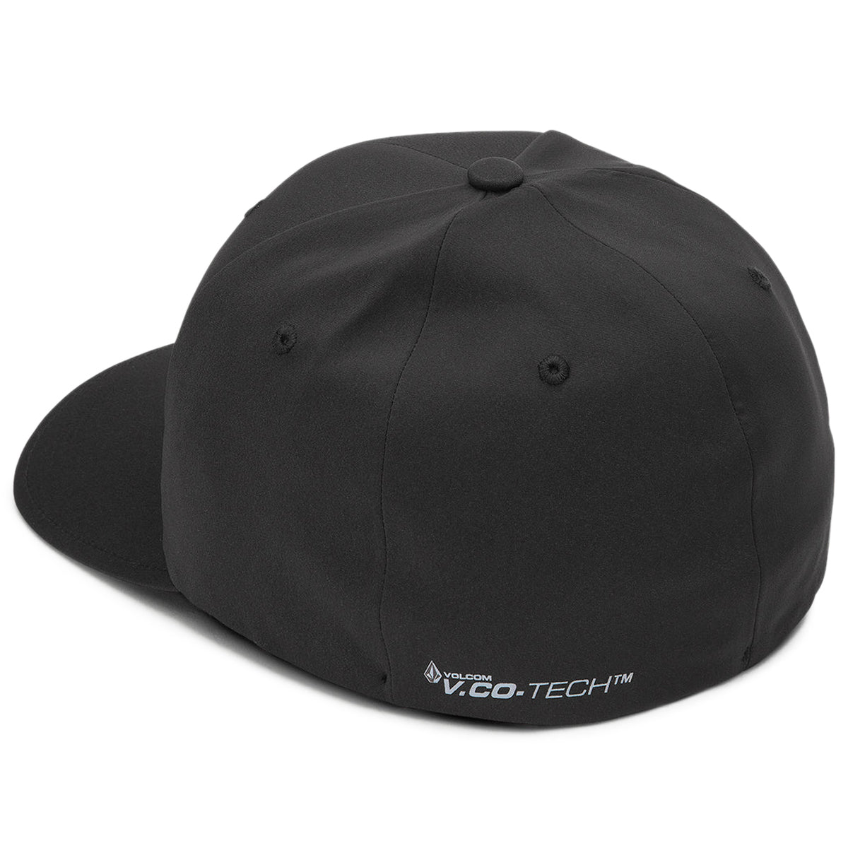 Volcom Stone Tech Flexfit Delta Hat - Black image 2