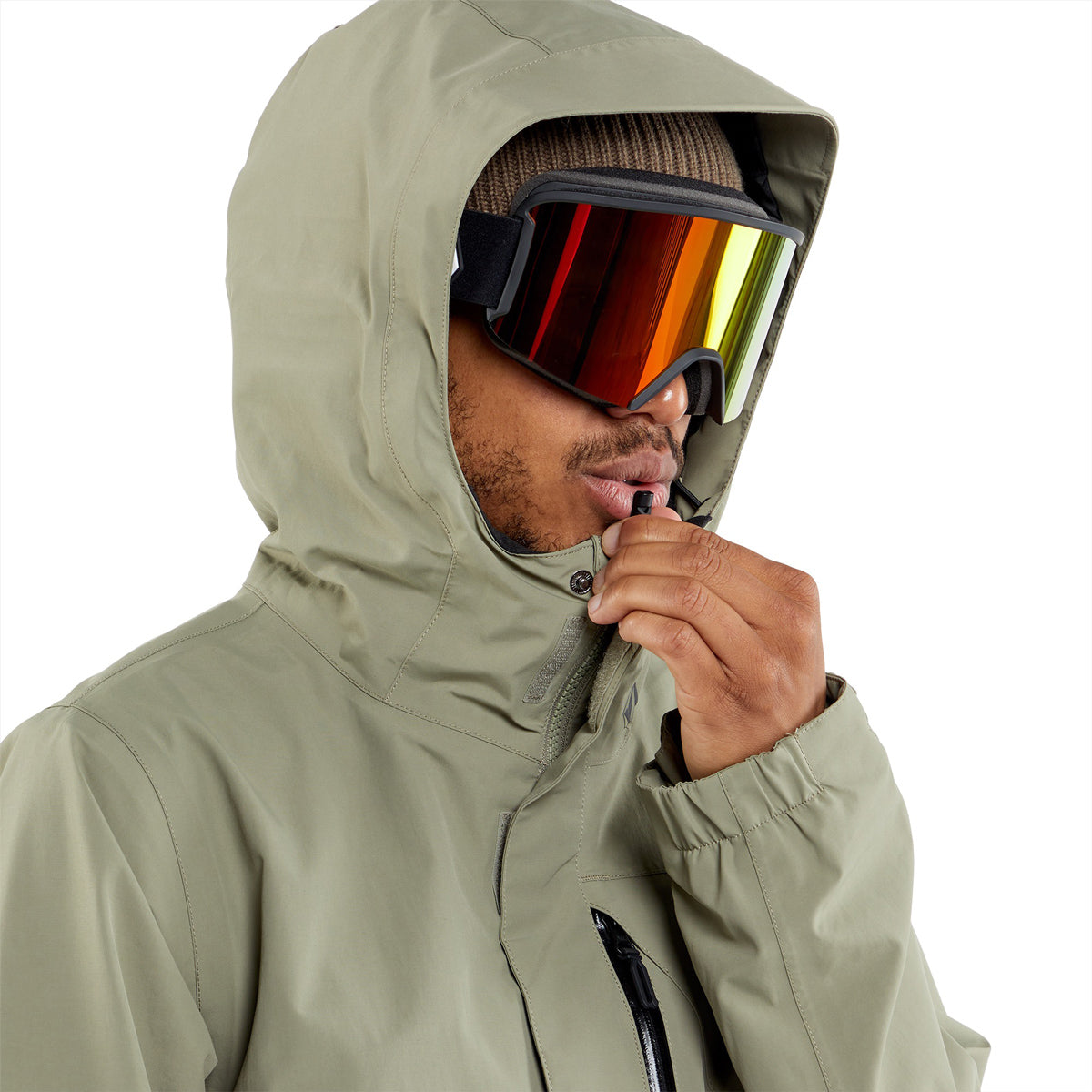 Volcom L Gore-tex 2024 Snowboard Jacket - Light Military image 3