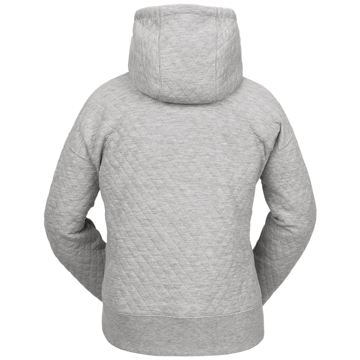 Volcom Womens V.co Air Layer Thermal Hoodie - Heather Grey image 2