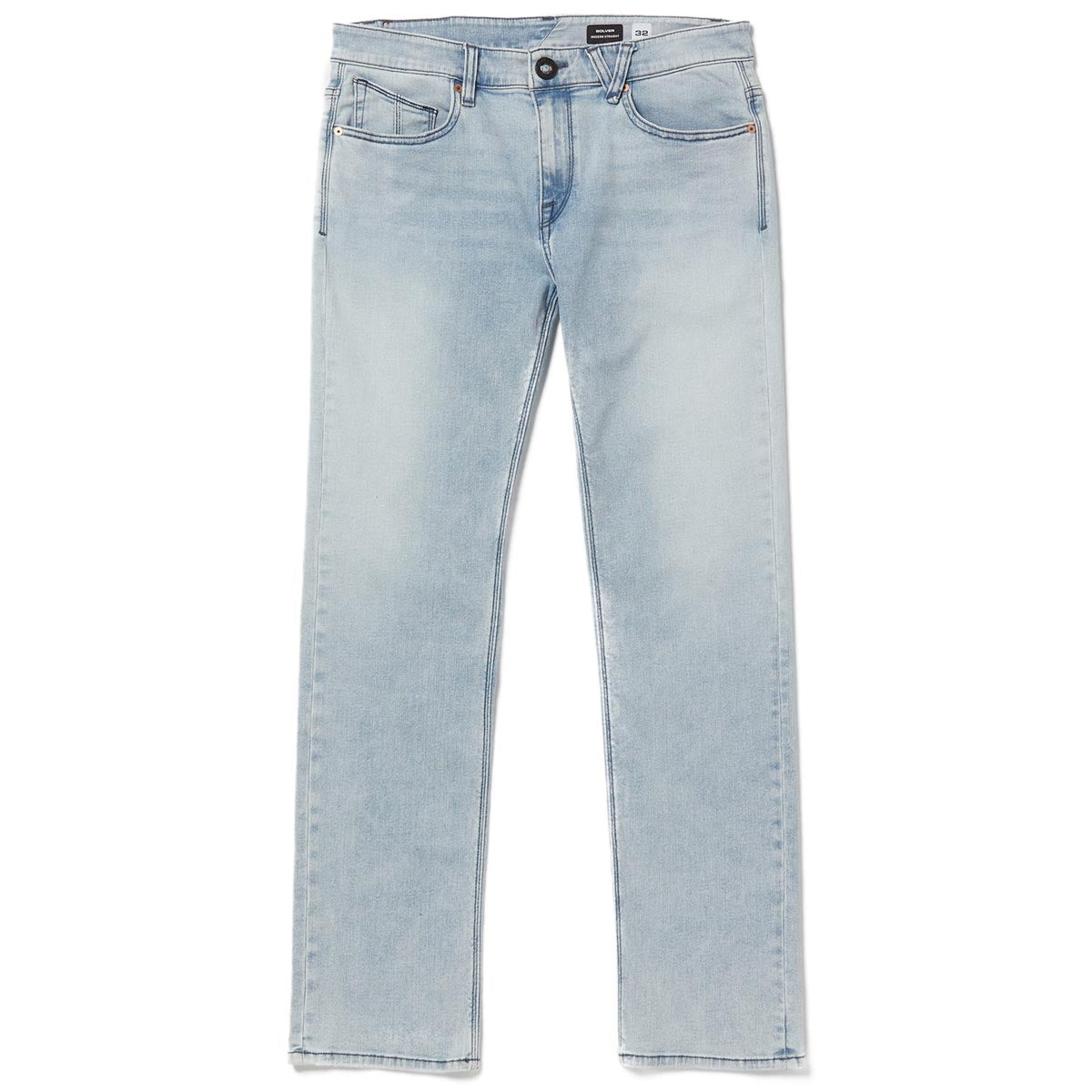 Volcom Solver Denim Jeans - Powder Blue image 1
