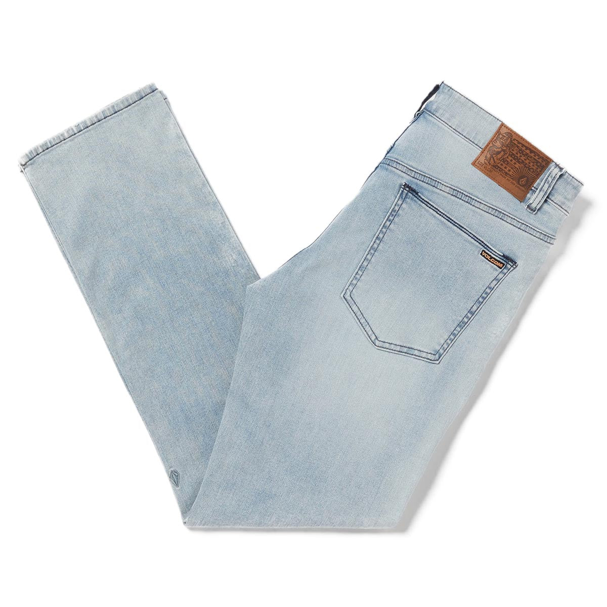 Volcom Solver Denim Jeans - Powder Blue image 2