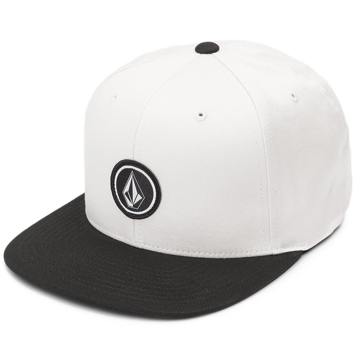Volcom Quarter Twill Hat - White/Grey image 1