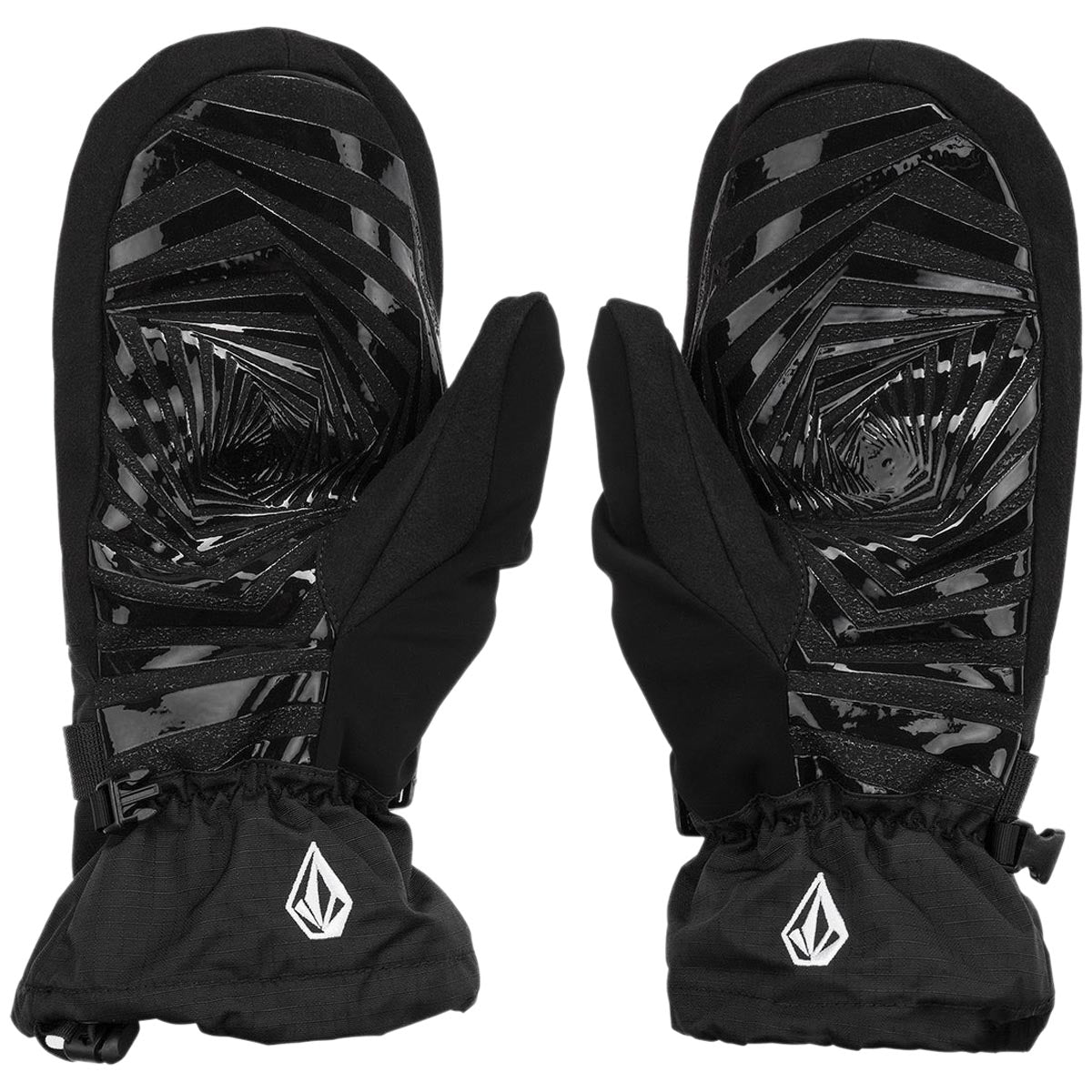 Volcom Millicent Mitt Snowboard Gloves - Black image 2