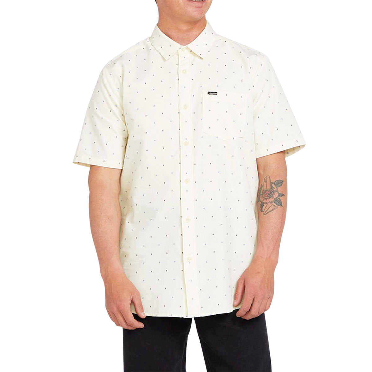 Volcom Honestone Woven Shirt - Off White image 1