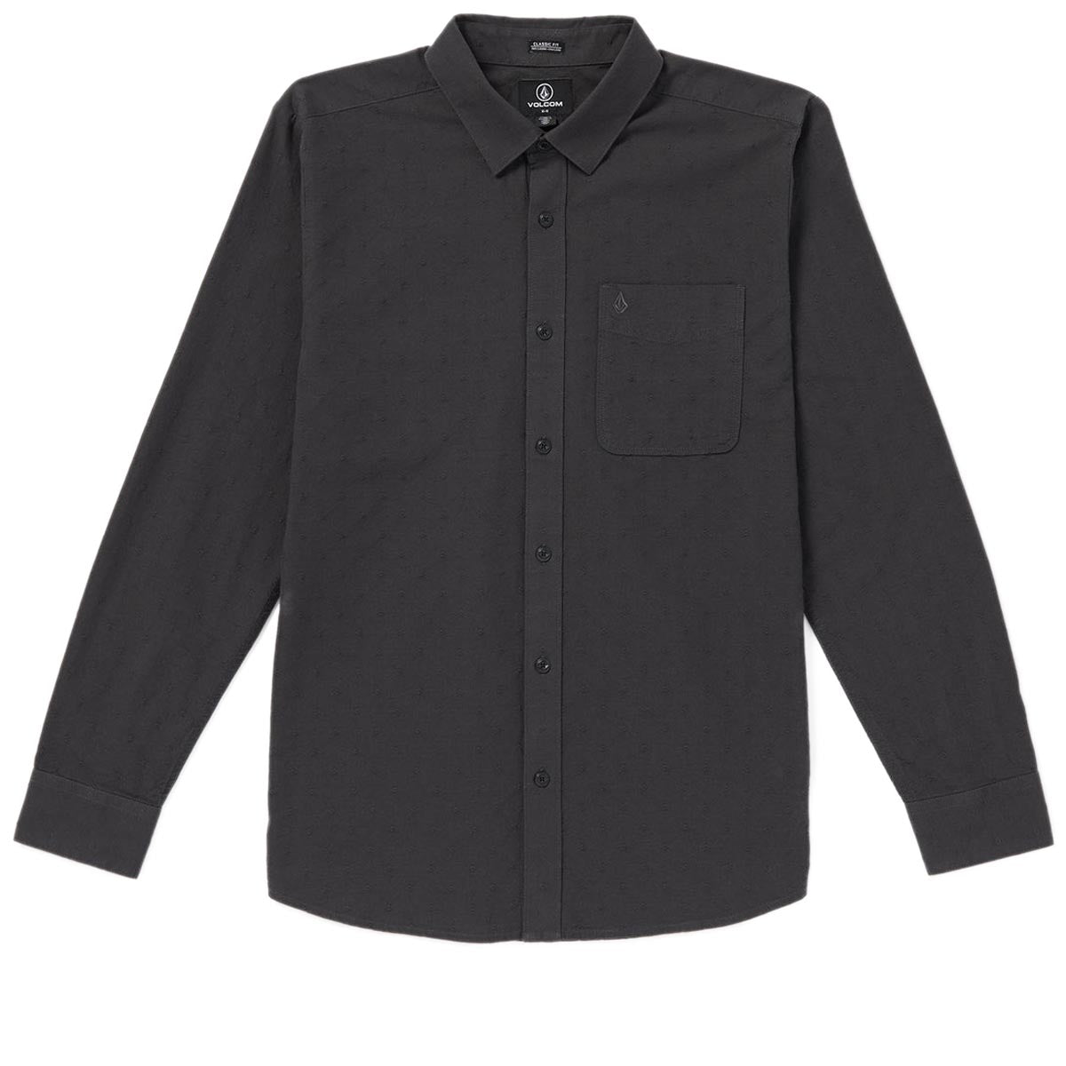 Volcom Date Knight Long Sleeve Shirt - Stealth image 1