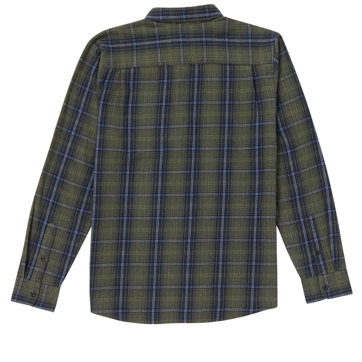 Volcom Heavy Twills Flannel Long Sleeve Shirt - Old Mill image 2
