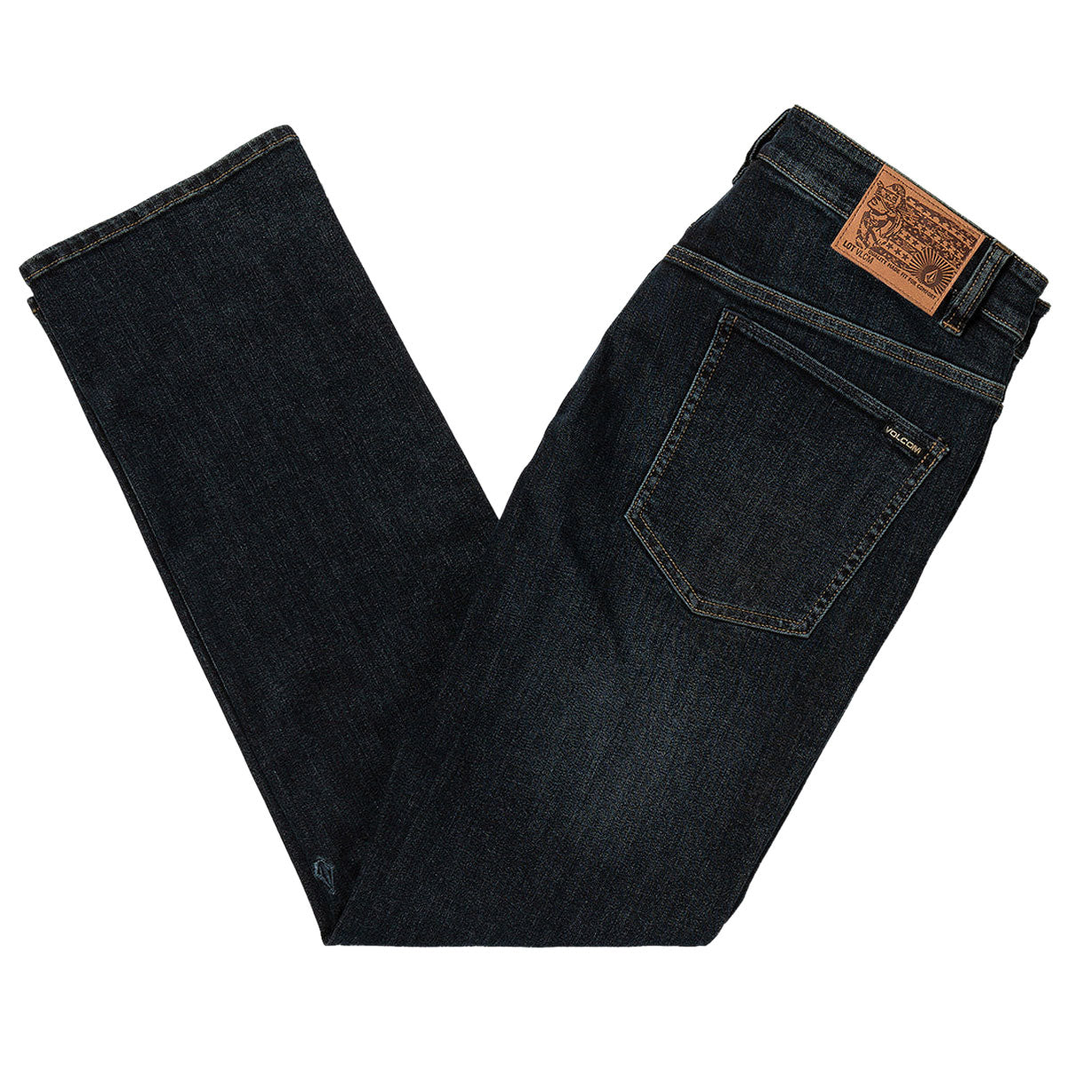 Volcom Solver Denim Jeans - New Vintage Blue image 2