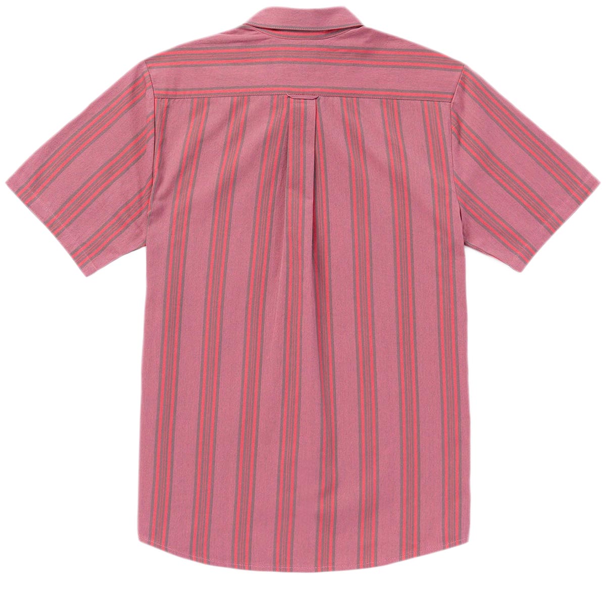 Volcom Newbar Stripe Shirt - Washed Ruby image 5