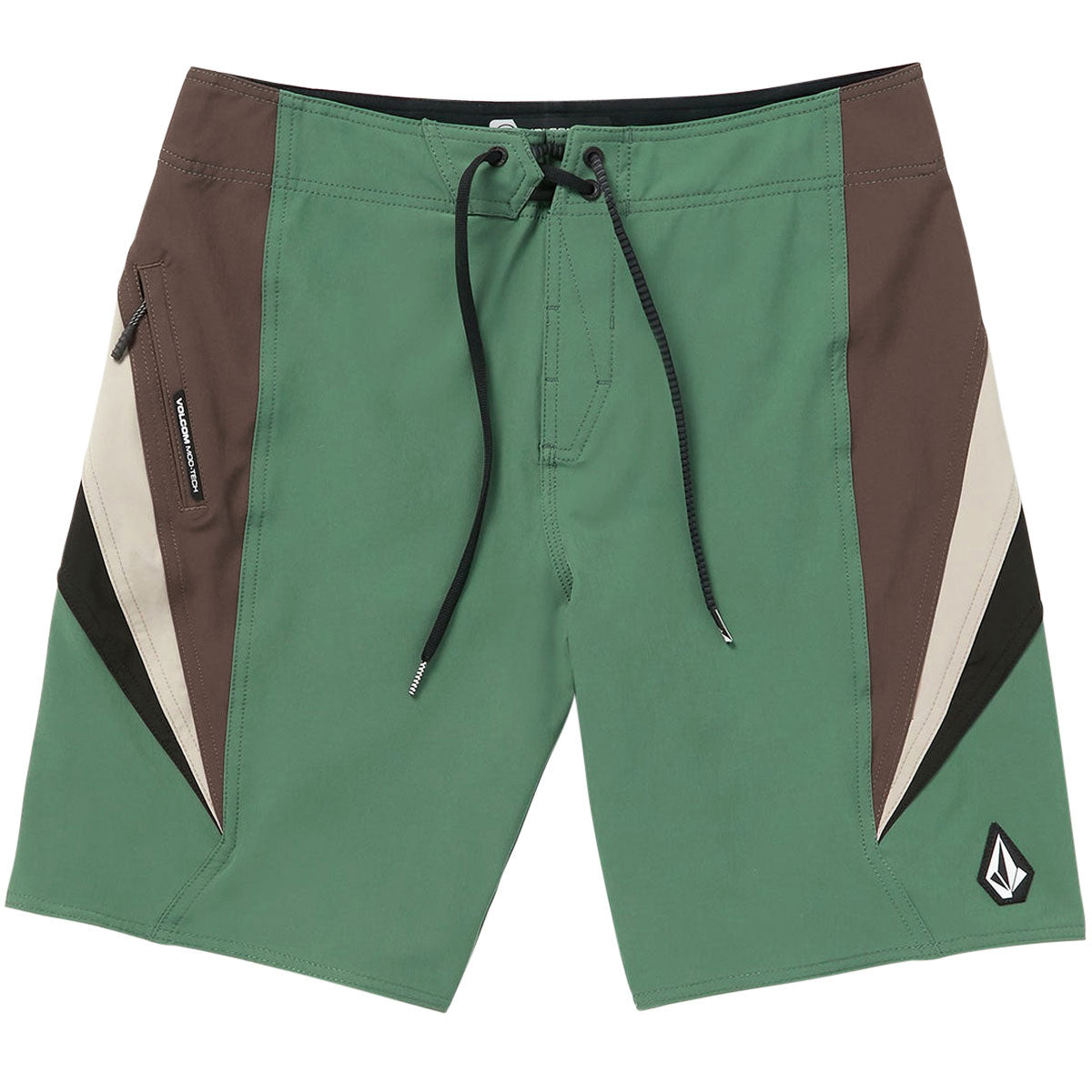 Volcom Surf Vitals J Robinson Mod 20 Board Shorts - Fir Green image 1