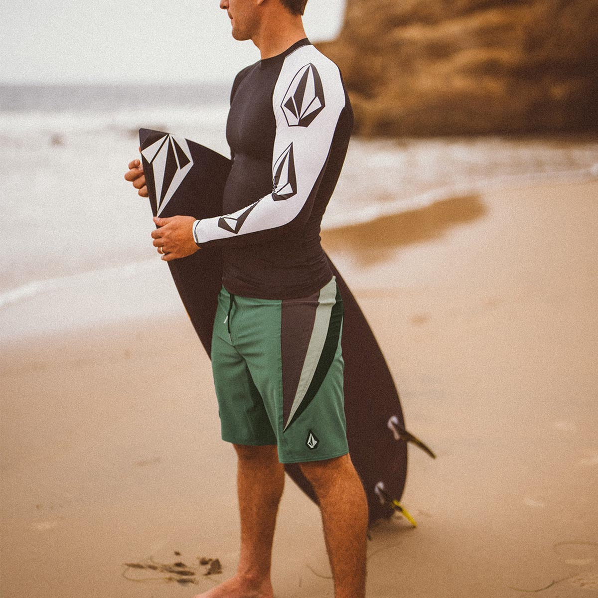 Volcom Surf Vitals J Robinson Mod 20 Board Shorts - Fir Green image 3