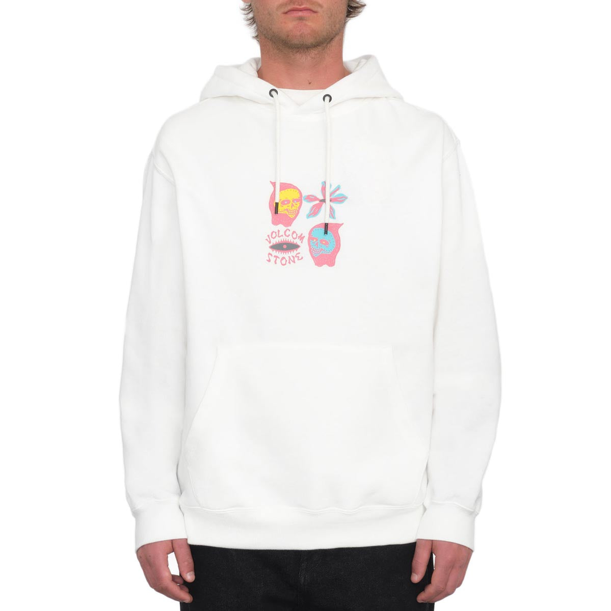 Volcom Earth Tripper Hoodie - Off White image 1