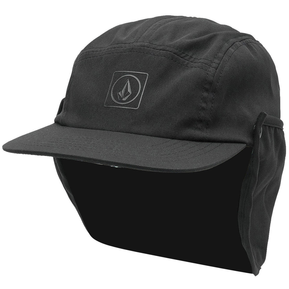 Volcom Stone Trip Flap Hat - Black image 1
