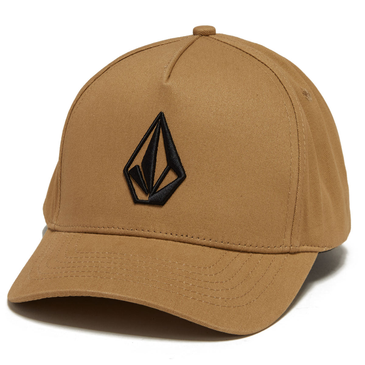 Volcom Embossed Stone Adjustable Hat - Dark Khaki image 1