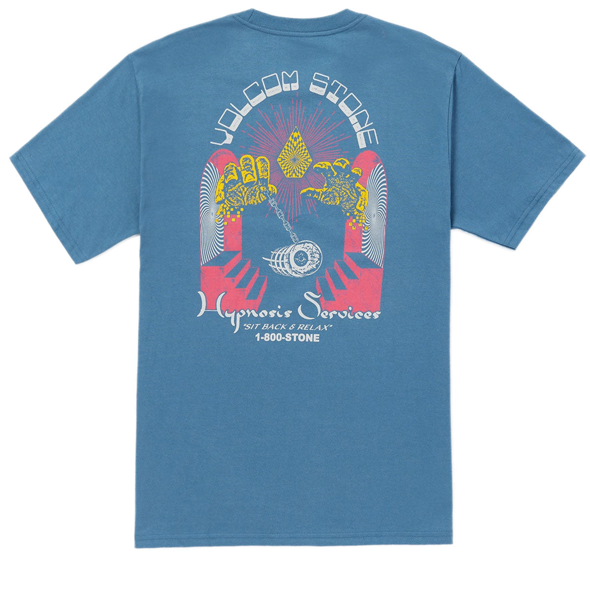Volcom 1800 Stone T-Shirt - Dark Blue image 1