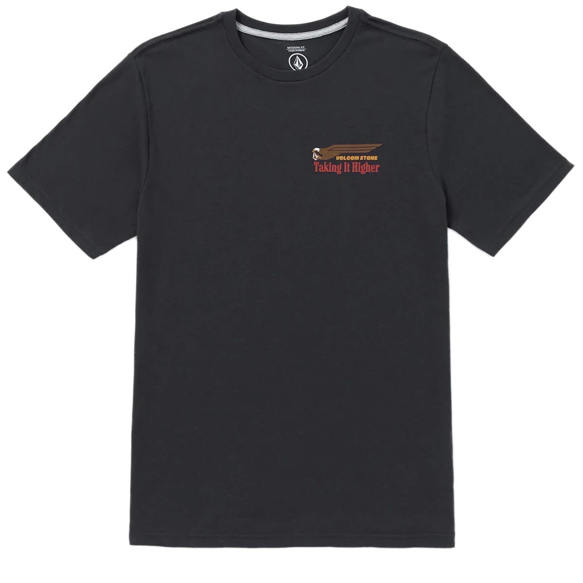 Volcom Take It Higher T-Shirt - Washed Black Heather image 1