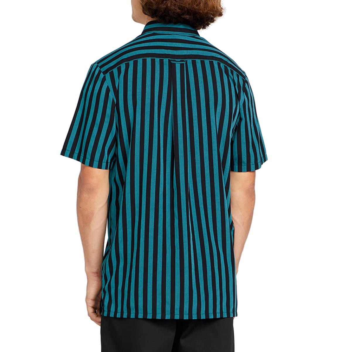 Volcom x Schroff Stripe Shirt - Dusty Aqua image 2