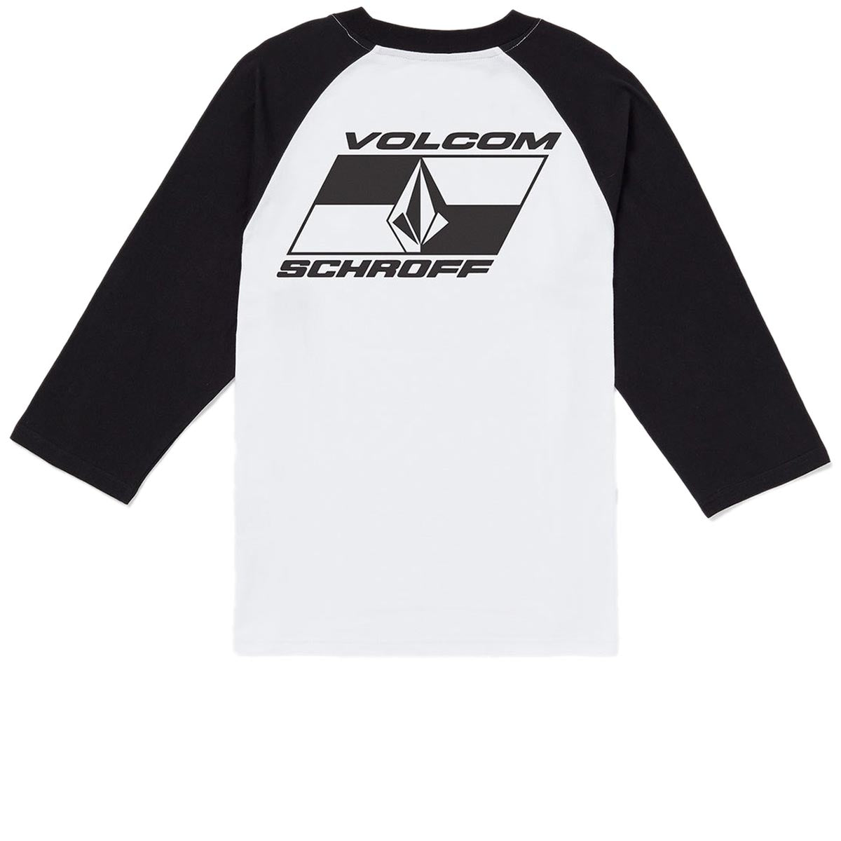 Volcom x Schroff 3/4 Raglan T-Shirt - White image 2