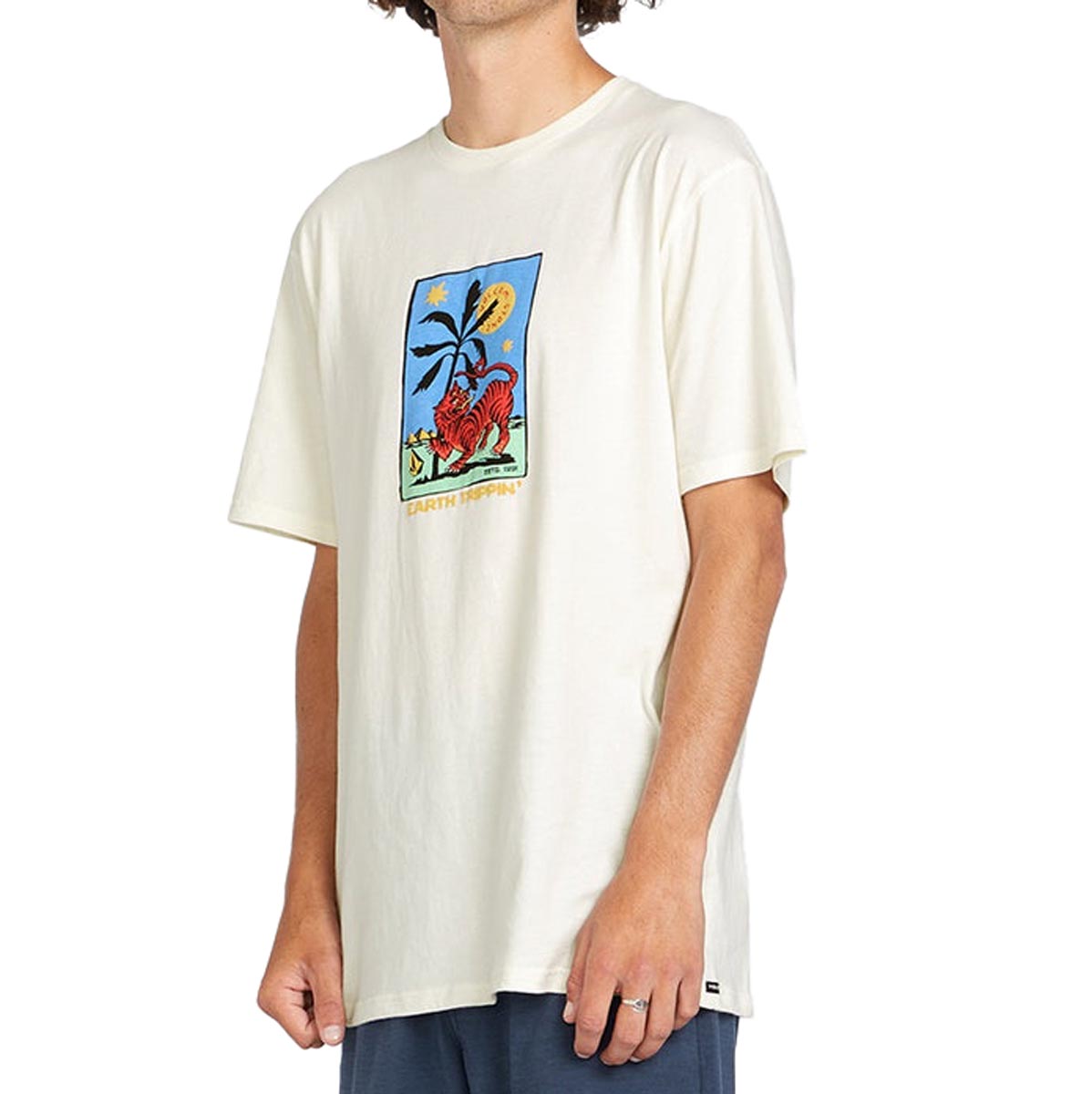 Volcom Tarot Tiger T-Shirt - Off White image 3