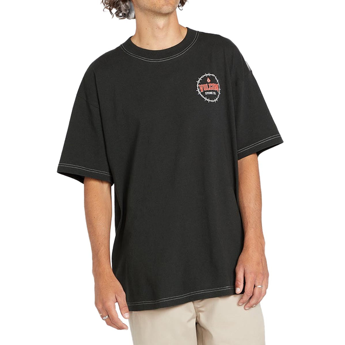 Volcom Barb Stone T-Shirt - Stealth image 4