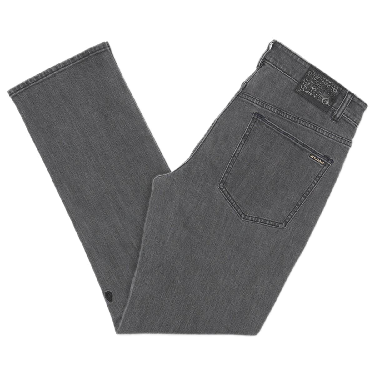 Volcom Solver Denim Jeans - Neutral Grey image 2