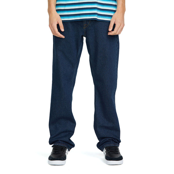 ◆BADBLOOD◆ Duncan Denim Pants Relaxed Fit Blue Black Badblood Duncan Denim Pants Relaxed Fit - Blue/Black – BBGSHOPHK
