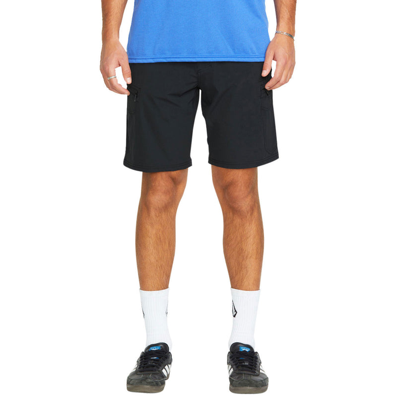 Volcom Cashed In Cargo Hybrid 20 Shorts - Black