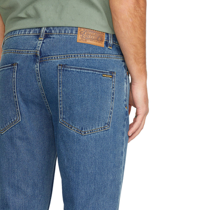 Volcom Solver Denim Jeans - Standard Issue Blue