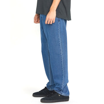 Volcom Modown Tapered Denim Jeans - Standard Issue Blue