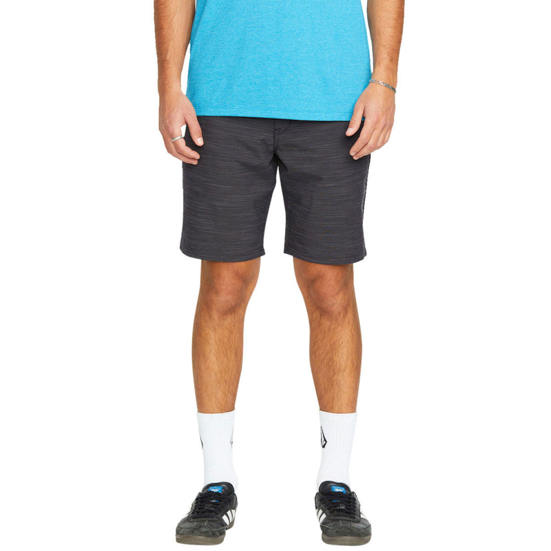 Volcom Slub Frickin Cross Shred Hybrid 20 Shorts - Black