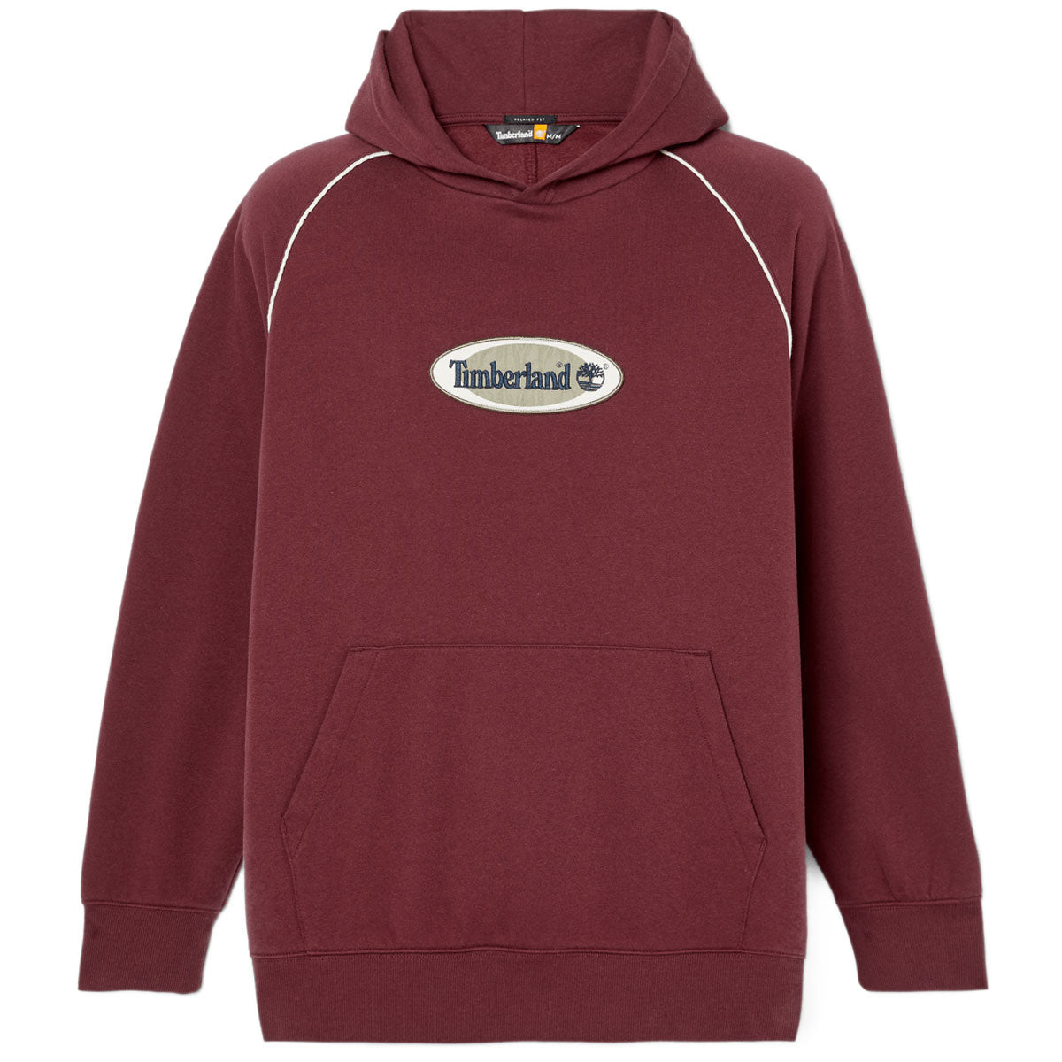 Timberland Oval Logo Patch Hoodie - Port Royale image 4