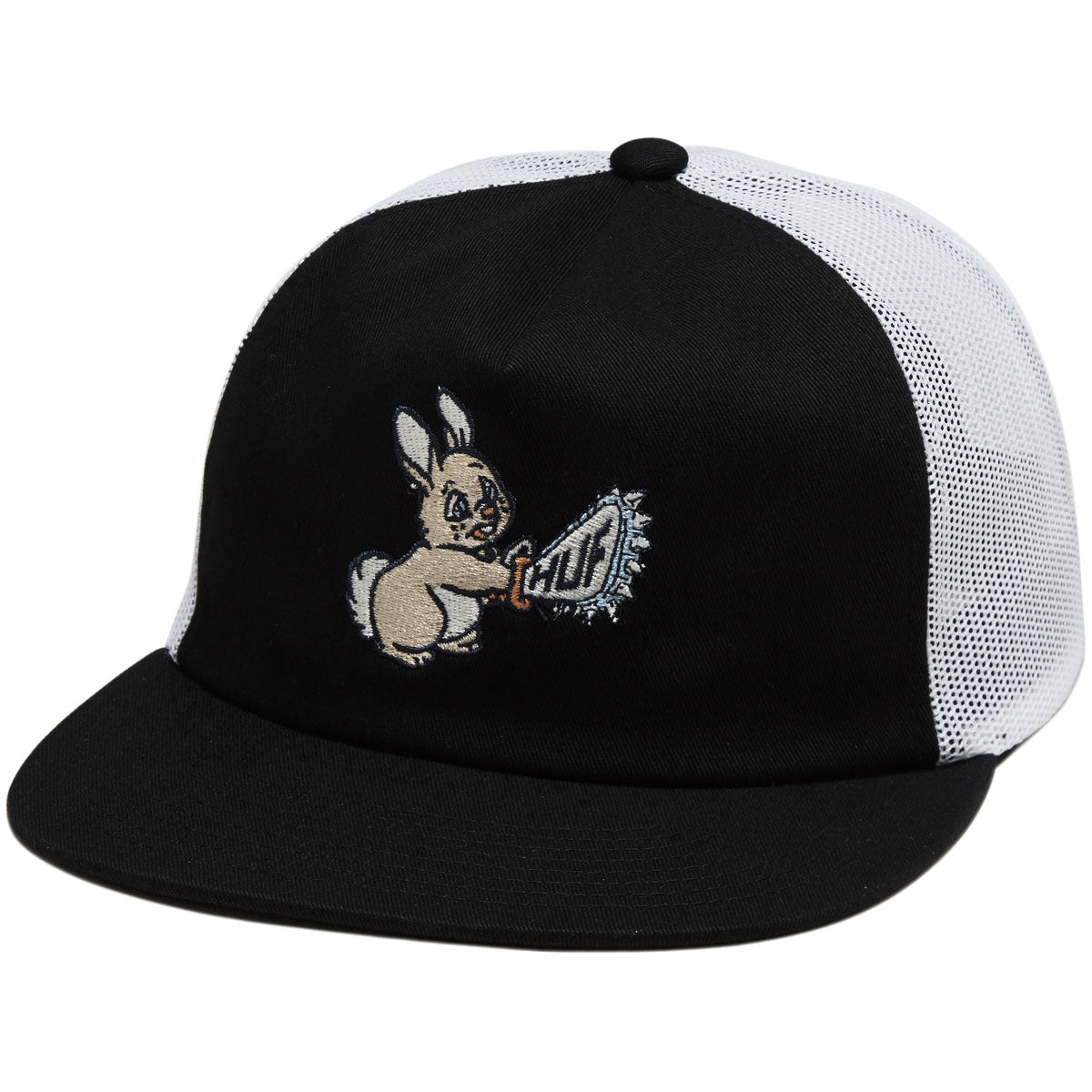 HUF Bad Hare Trucker Hat - Black image 1