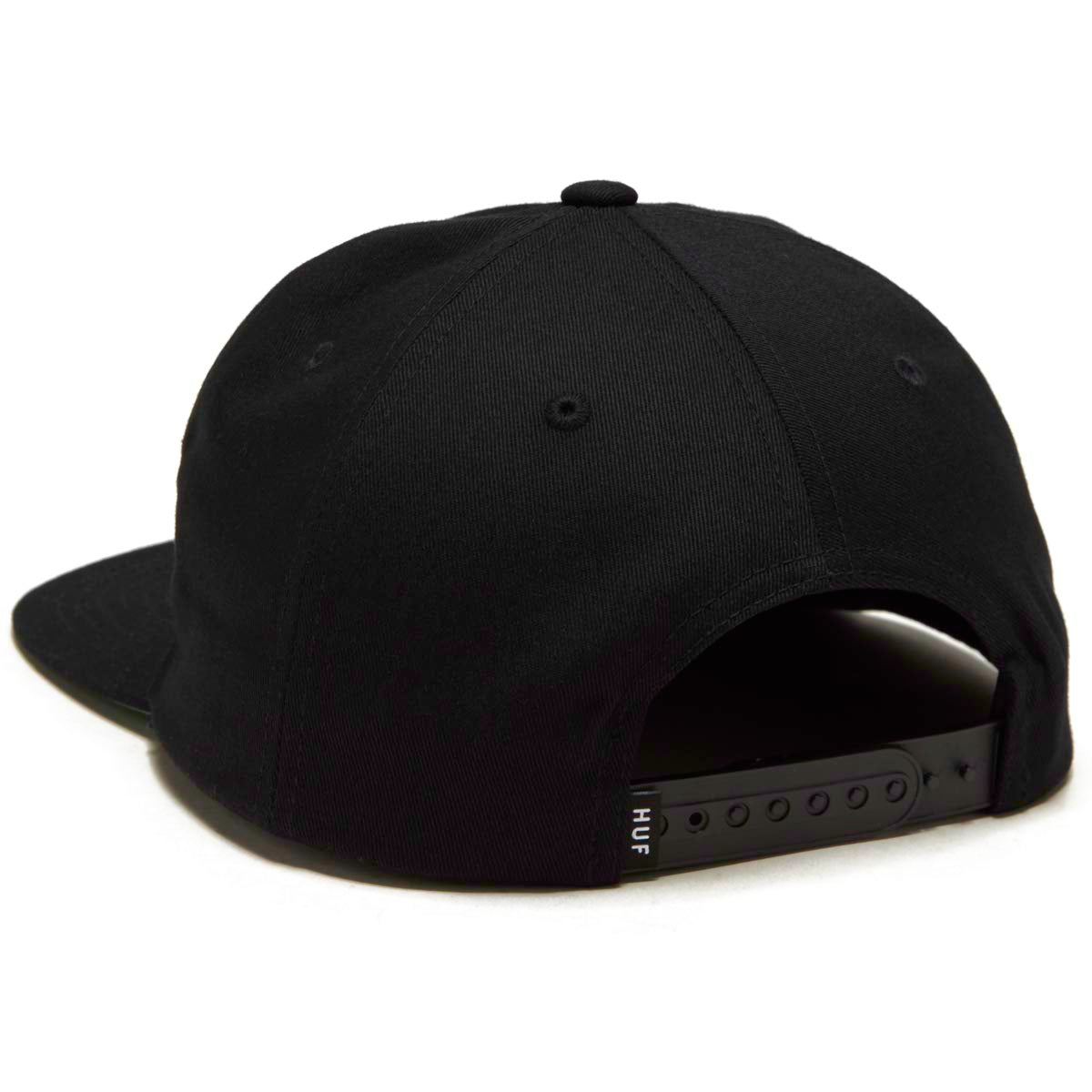 HUF Crackerjack Snapback Hat - Black image 2