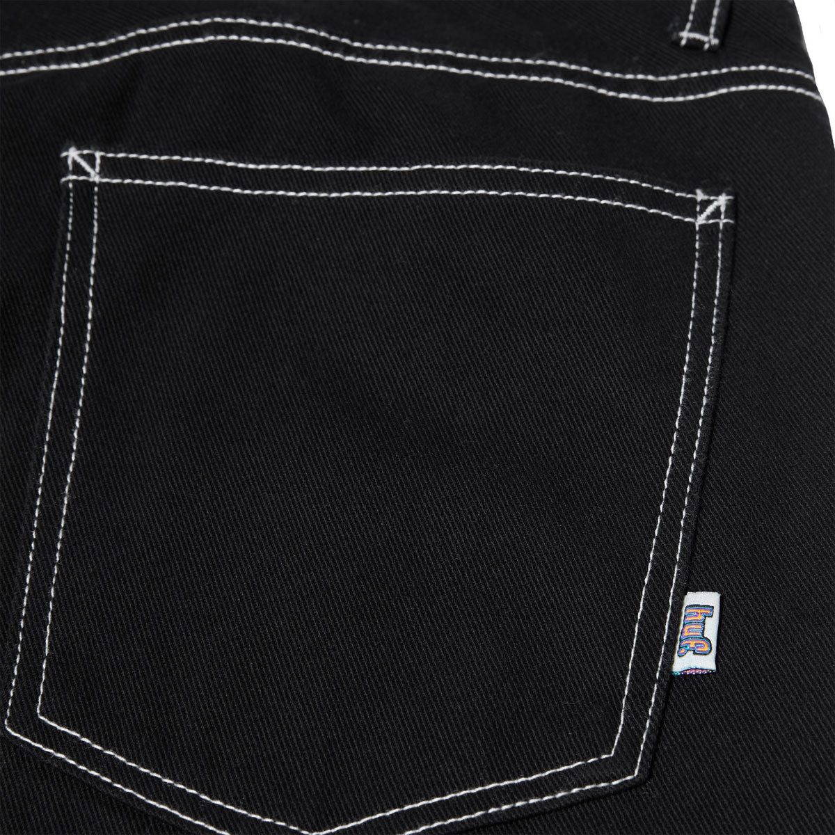 HUF Cromer Pants - Black/White image 5