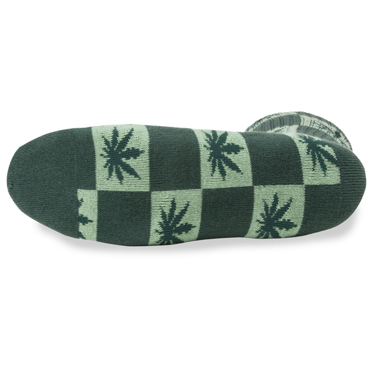 HUF Checkered Plantlife Socks - Pine image 2