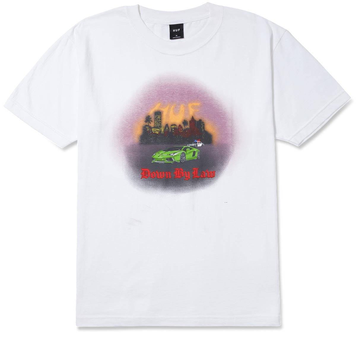 HUF Down By Law T-Shirt - White image 1
