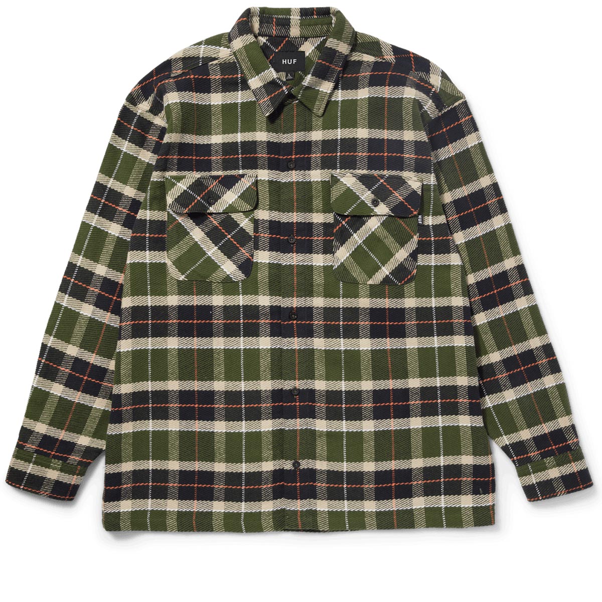 HUF Prescott Flannel Shirt - Pine image 2